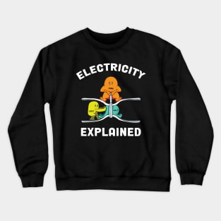 Electricity Explained Crewneck Sweatshirt